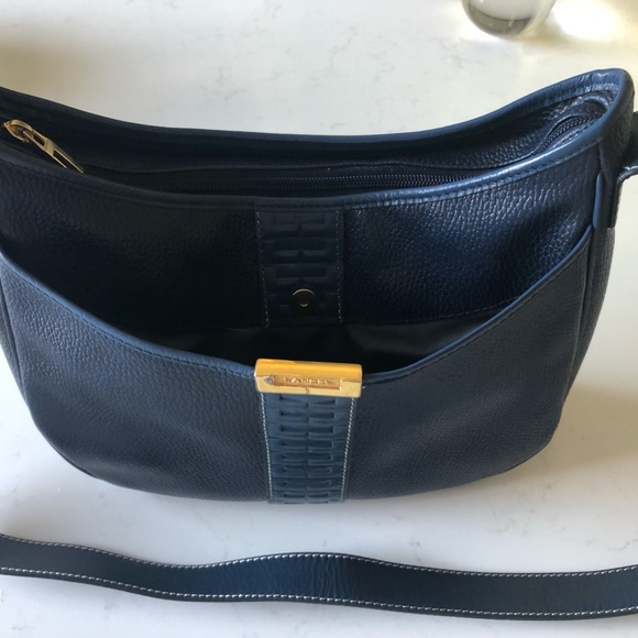 Lancel Paris Vintage Leather Shoulder Bag EUC Authentic Made in Italy ~1994 - Picture 3 of 13